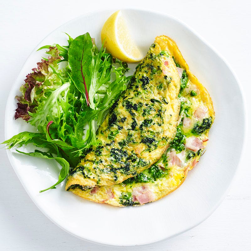 Photo of Green eggs and ham omelette by WW