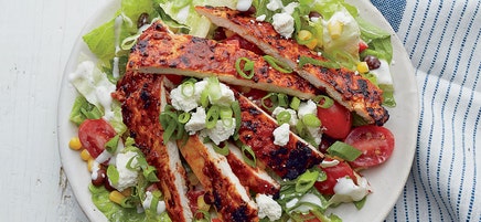 Barbecue Ranch Chicken Salad