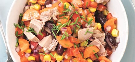 Salade de maïs au thon