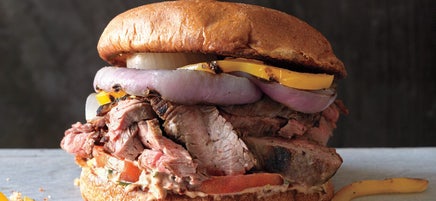 Steak and Pepper Sandwiches