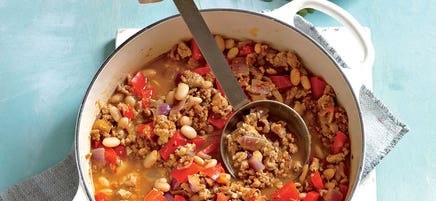 Turkey and white bean chili