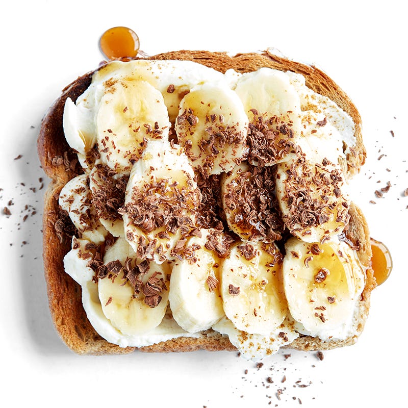 Photo of Banoffee bruschetta toast topper by WW