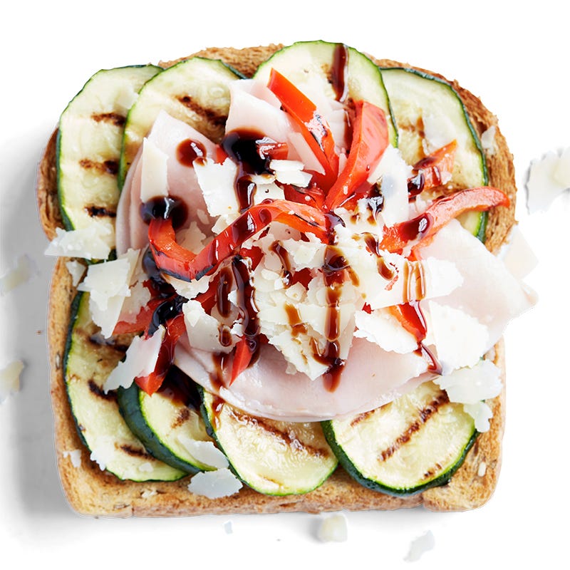 Photo of Antipasto with balsamic glaze toast topper by WW