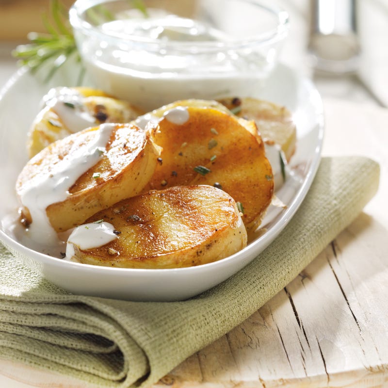 Foto Grillkartoffeln mit Rosmarindressing von WW