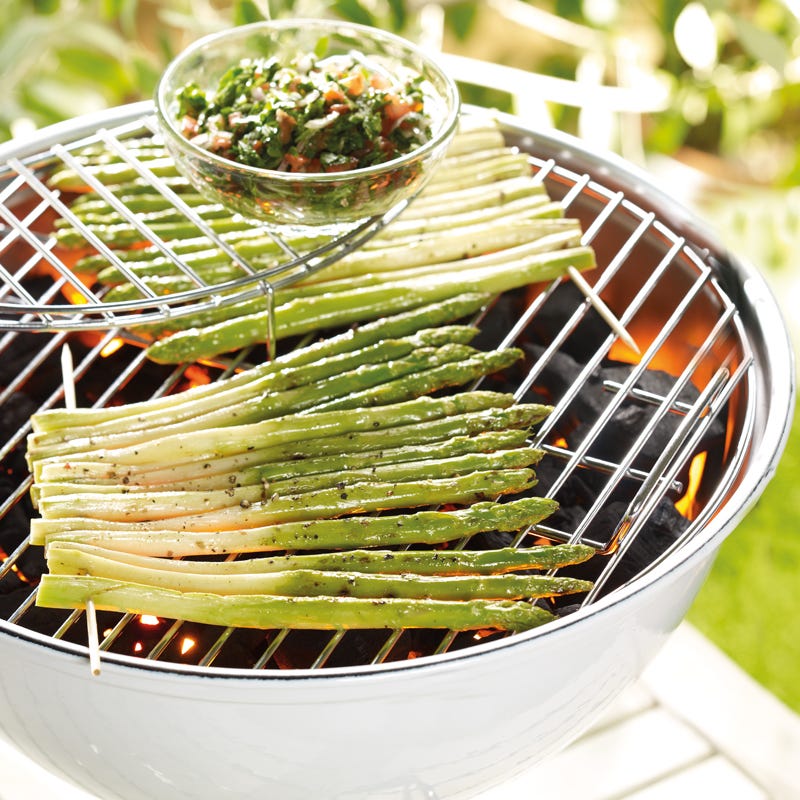 Foto Gegrillter Spargel mit Rucolasalsa von WW