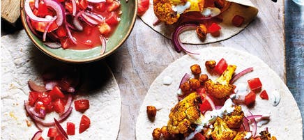 Cauliflower shwarma