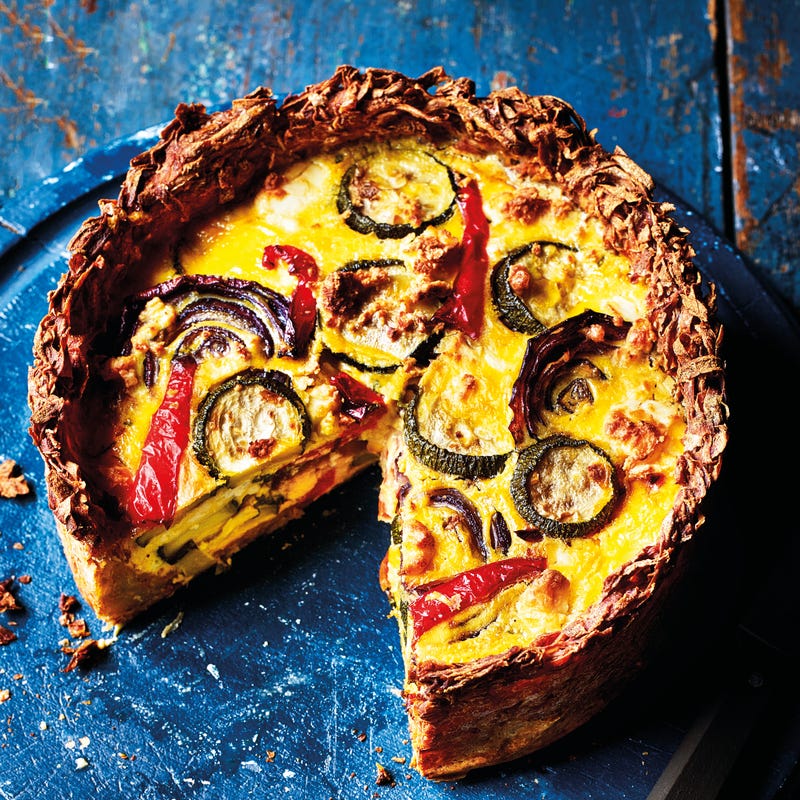 Photo of Roasted vegetable quiche by WW