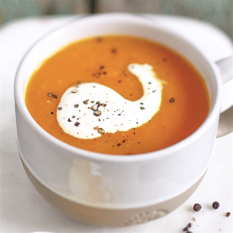 Wortelsoep met vanille