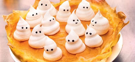 Tarte fantôme au potiron