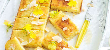 Lemon coconut cake