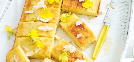 Lemon coconut cake