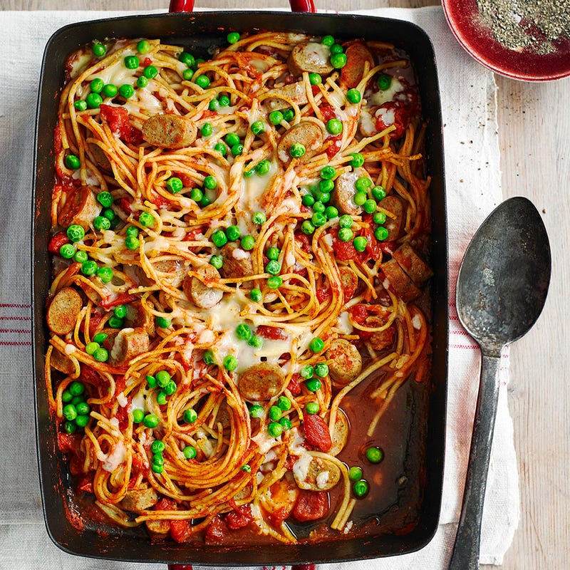 Photo of Quorn™ sausage pasta bake by WW