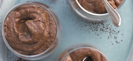 Avocado-chocoladecrème