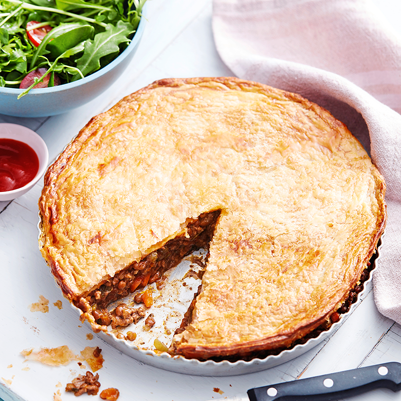 Photo of Quick family beef and lentil pie by WW