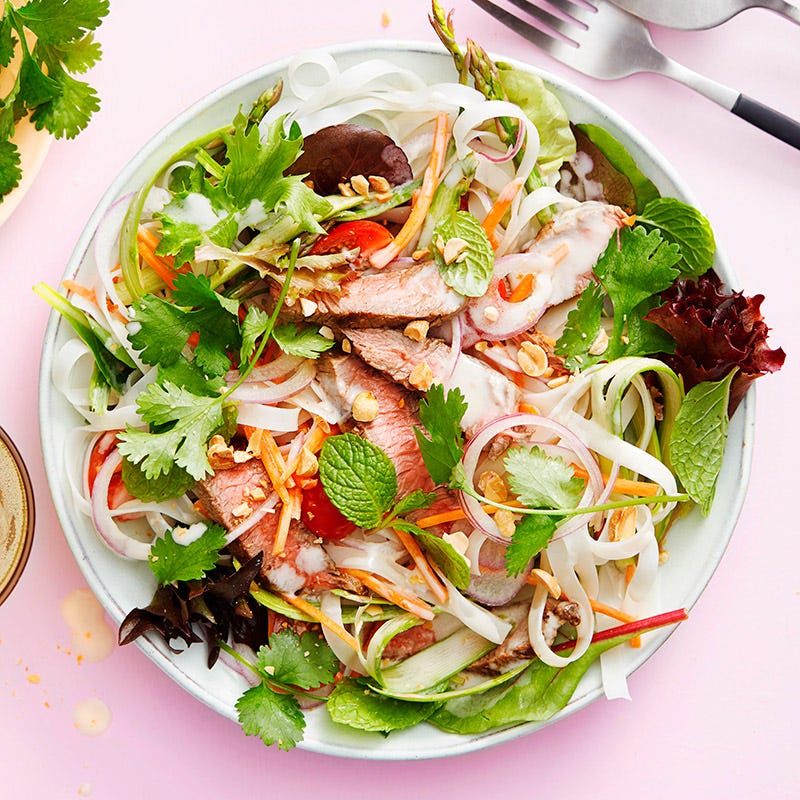 Photo of Thai-style beef salad by WW
