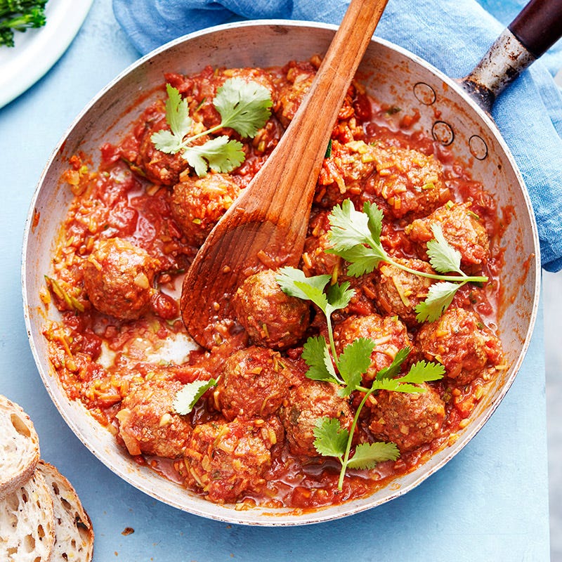 Photo of Beef quinoa meatballs by WW