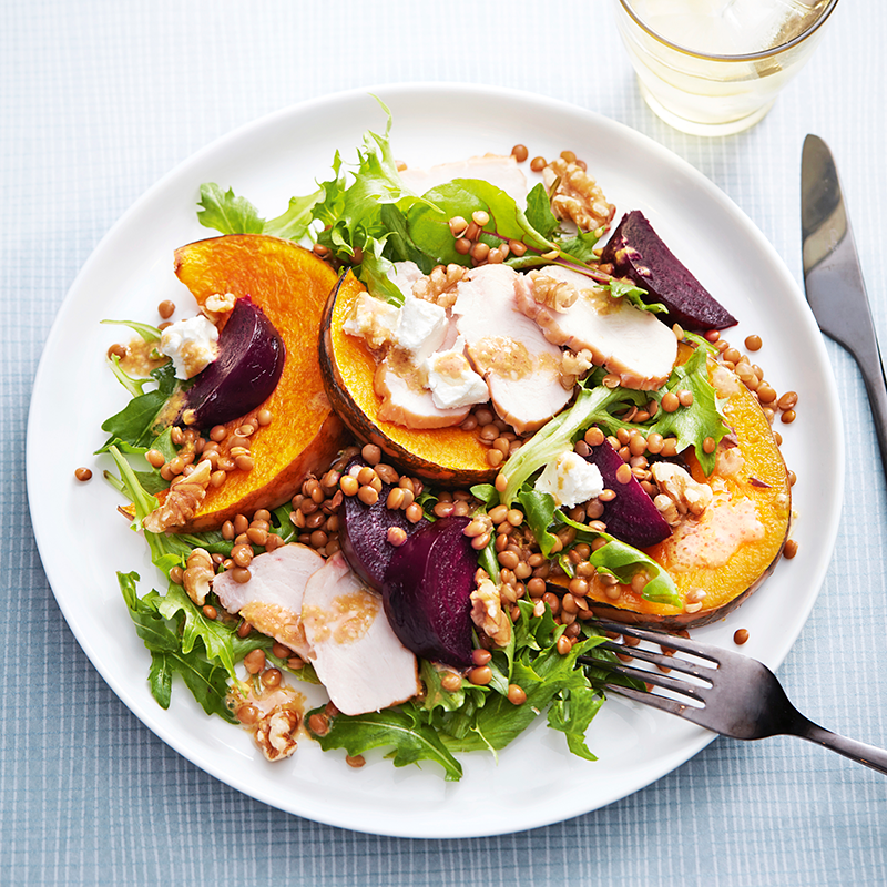 Photo of Smoked chicken and beetroot salad by WW