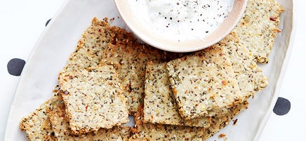 Chilli and fennel crackers