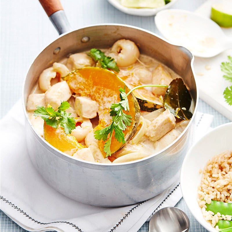 Photo of Thai green chicken curry with lychees by WW