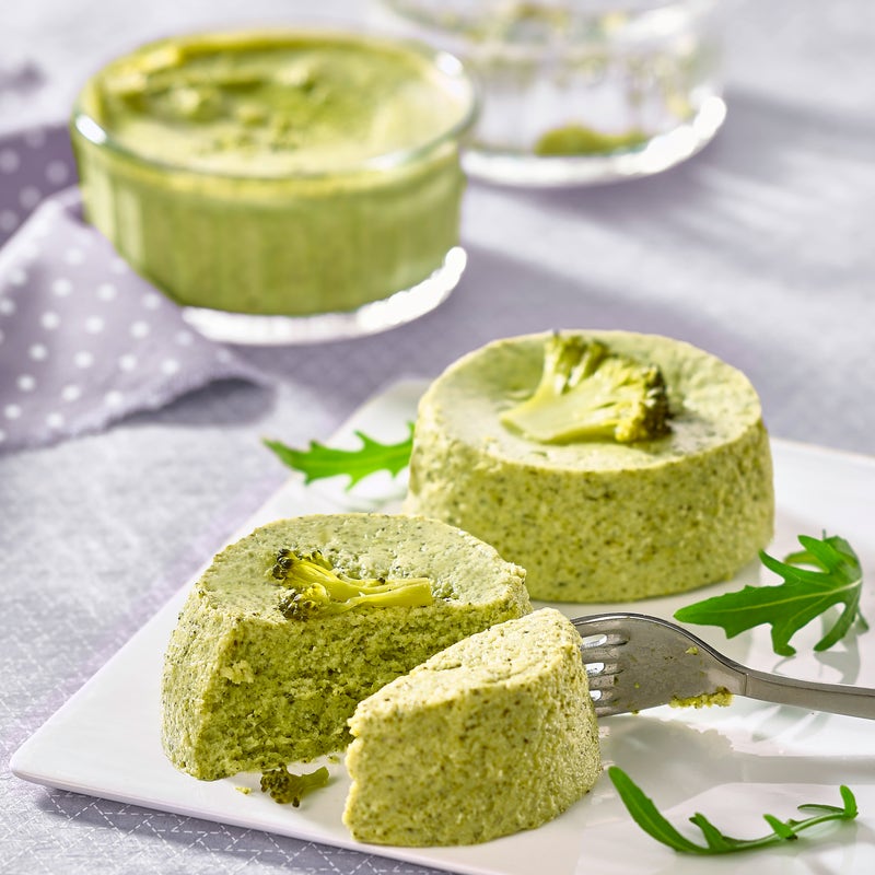 Petits flans de brocolis adaptés au Thermomix®