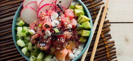 Ahi Tuna Poke Bowl