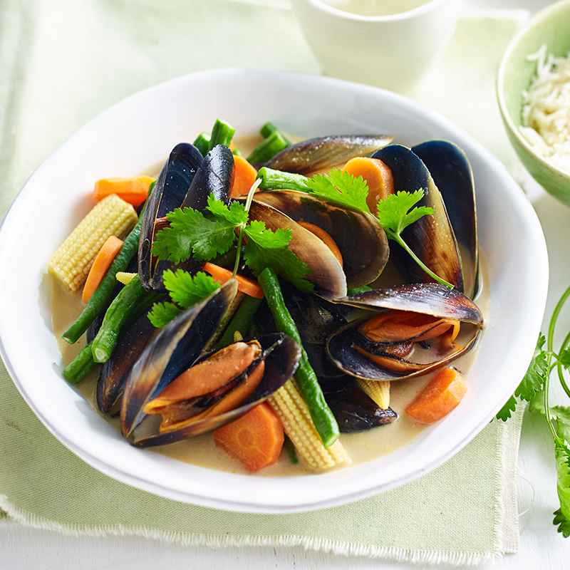 Photo of Thai green mussels by WW