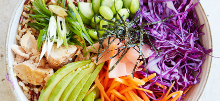 Tuna and nori abundance bowl