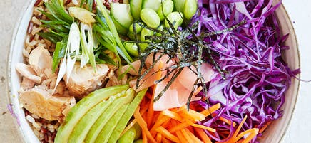 Tuna and nori abundance bowl