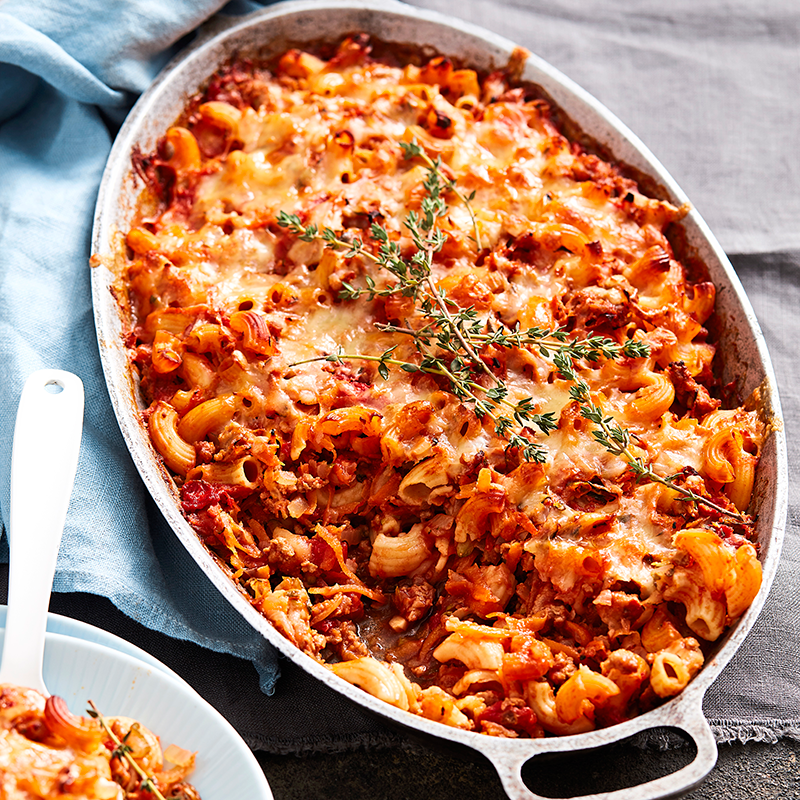 Easy pasta bake