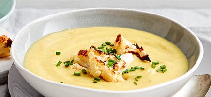 Cauliflower and potato soup