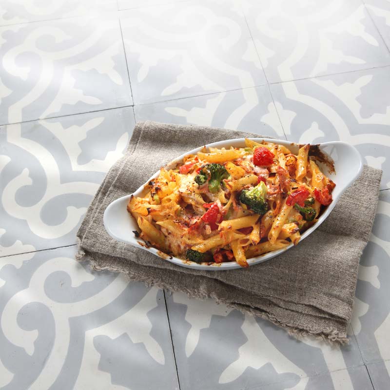 ViktVäktarna - Pastagratäng med rökt skinka
