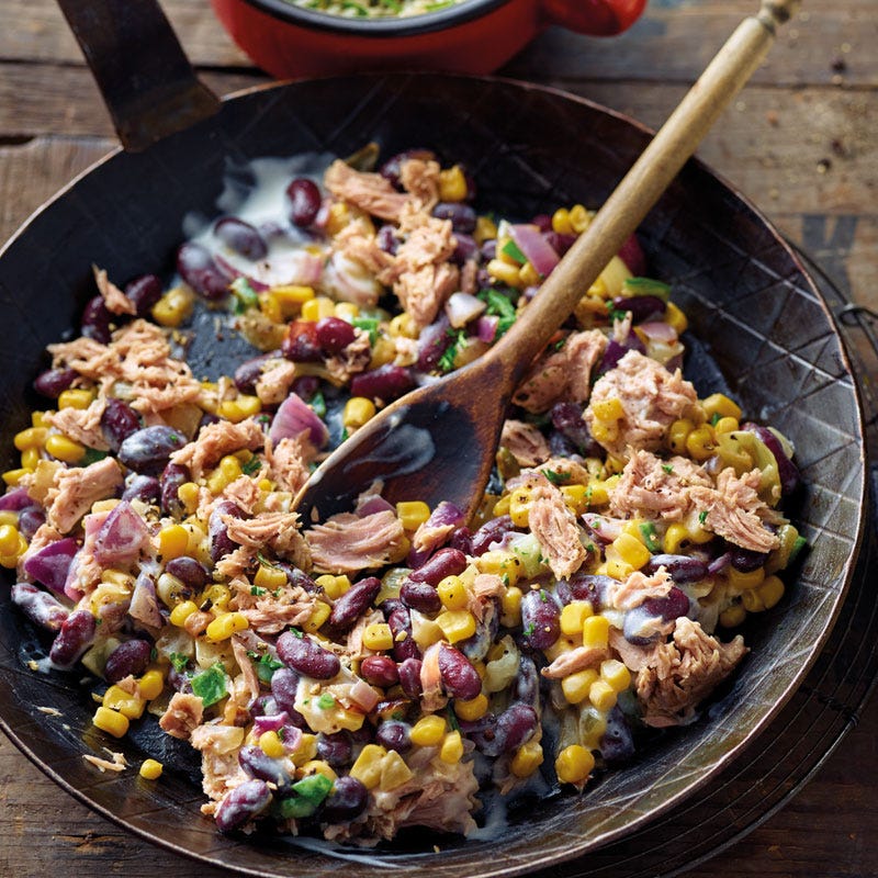 Mexikanische Thunfischpfanne