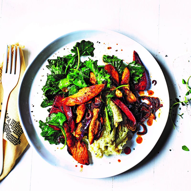 Photo of Chicken, chorizo & kale with cauli mash by WW