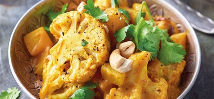 Indisches Kartoffel-Blumenkohl-Curry