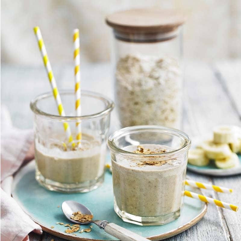 ViktVäktarna - Havre- och banansmoothie med rostade havregryn