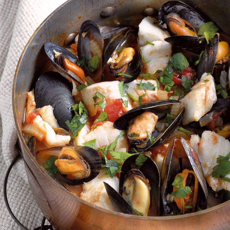 Französischer Fischeintopf