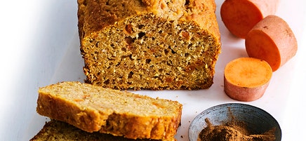 Sweet potato and spice loaf