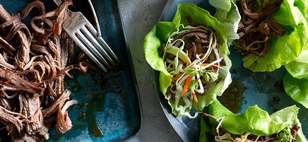 Korean brisket tacos