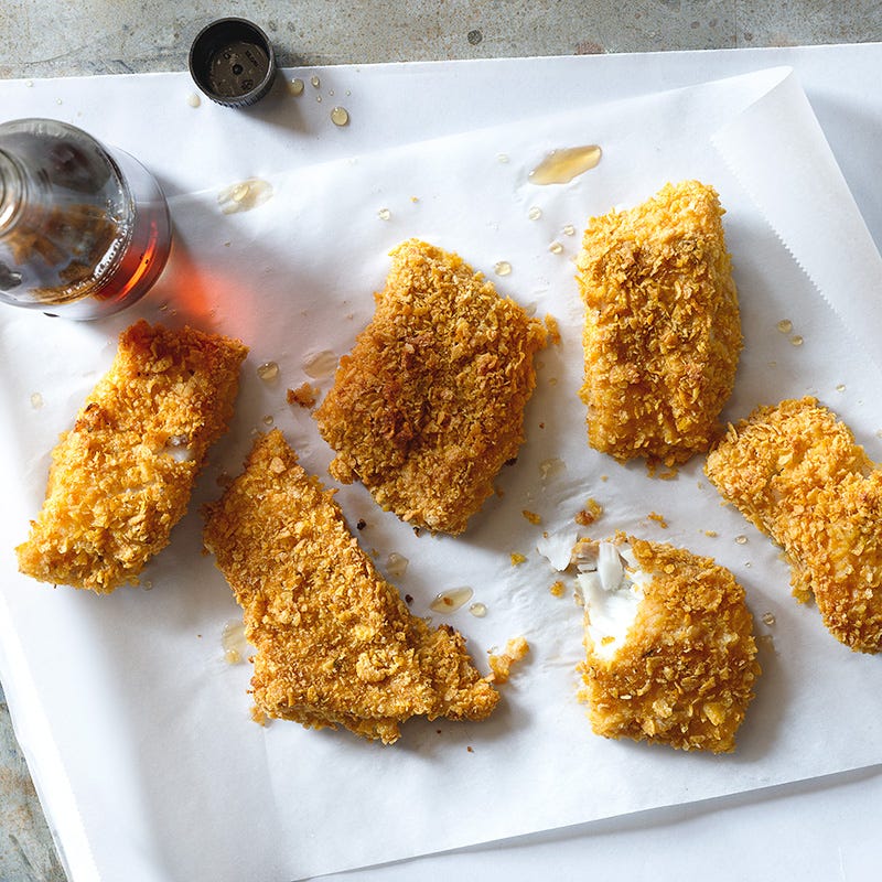 Photo of Crispy cod with malt vinegar by WW