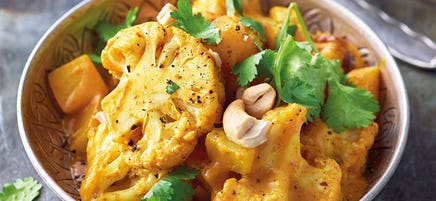 Indisches Kartoffel-Blumenkohl-Curry