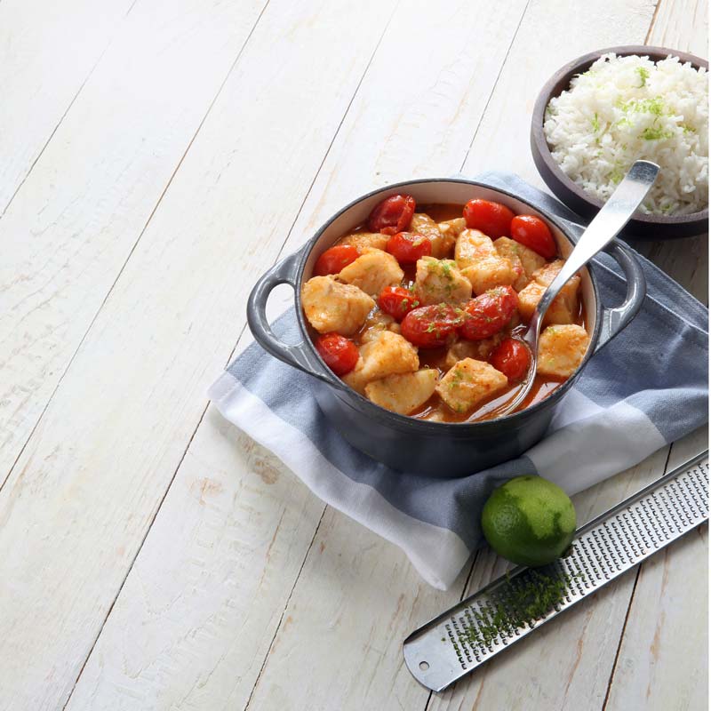 ViktVäktarna - Torsk i röd curry