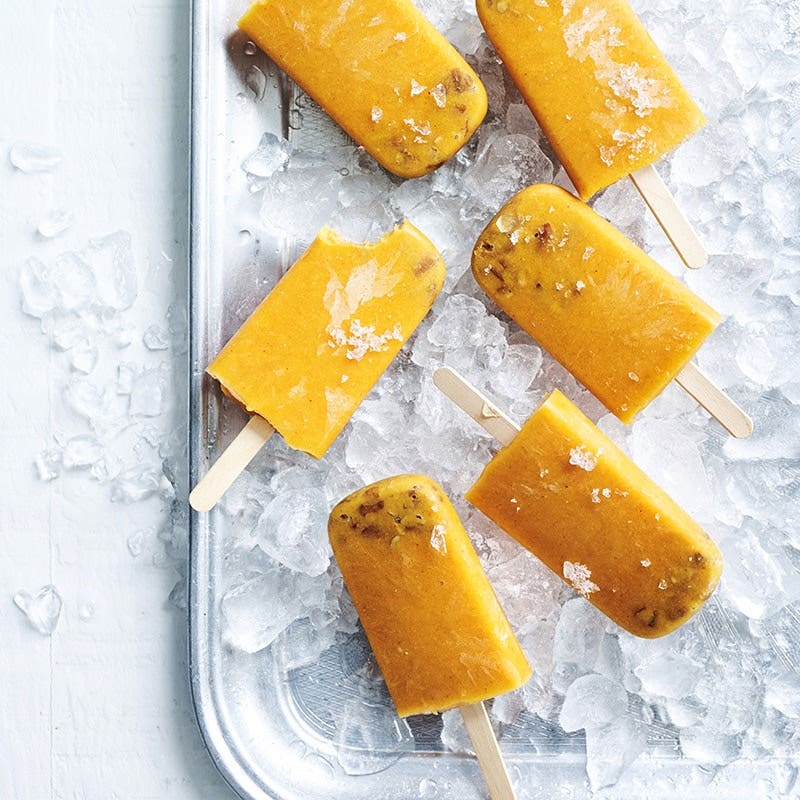 Carrot cake ice-blocks