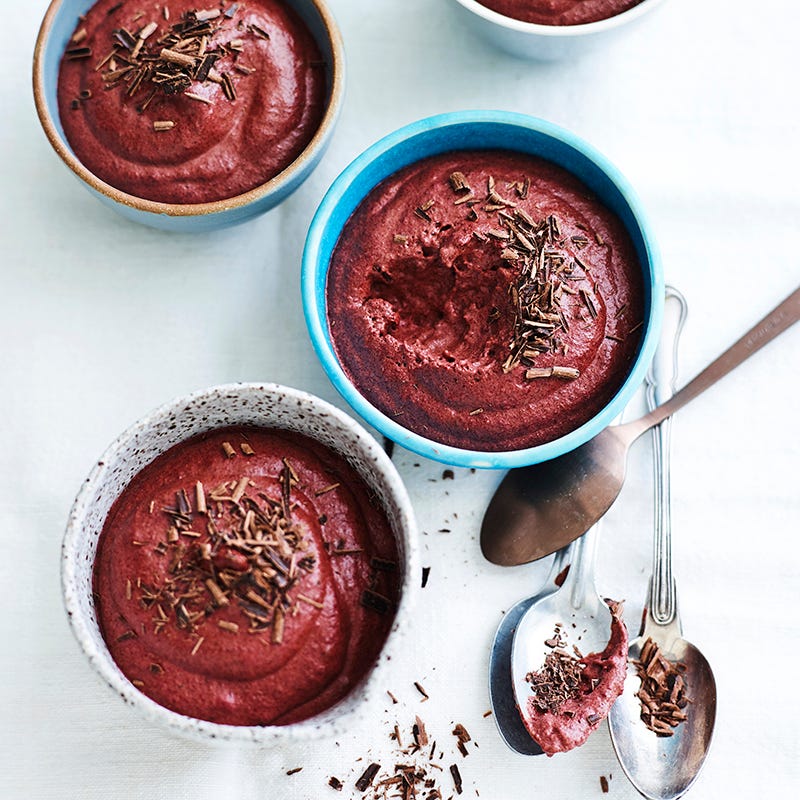 Red velvet mousse
