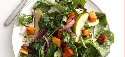 Kale & Roasted Squash Salad