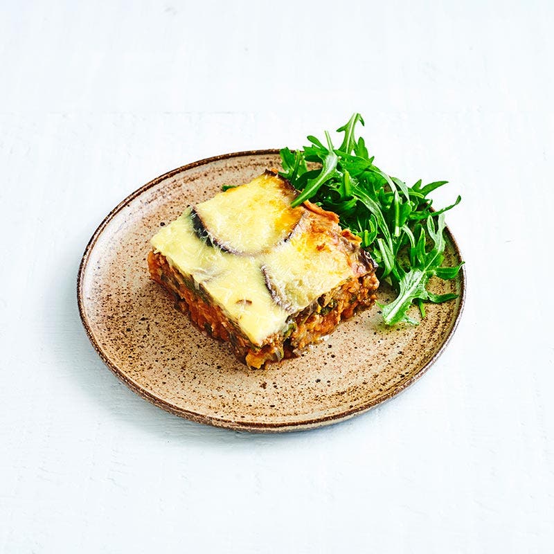 Lamb and eggplant lasagne