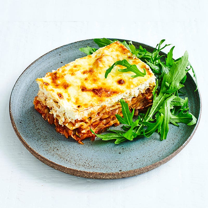 Easy ham lasagne