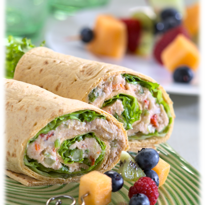 Photo of Tuna Salad Flatout Wrap by WW