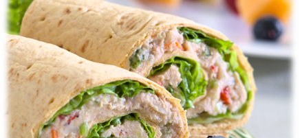 Tuna Salad Flatout Wrap