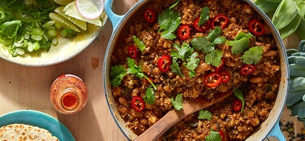 Chili vert au chou-fleur