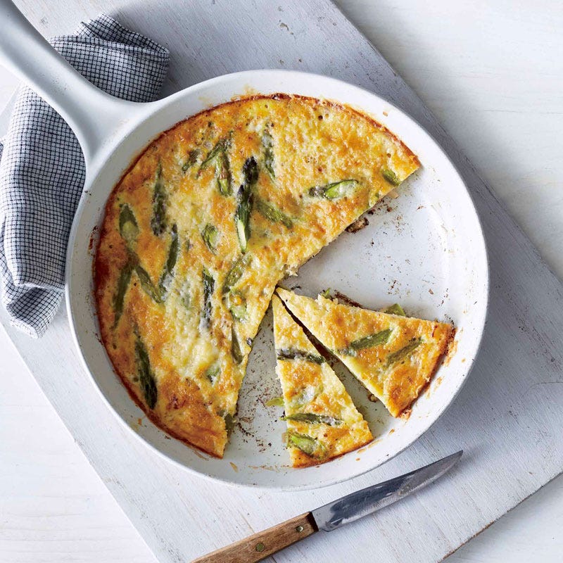 Photo of Gruyère & asparagus frittata by WW